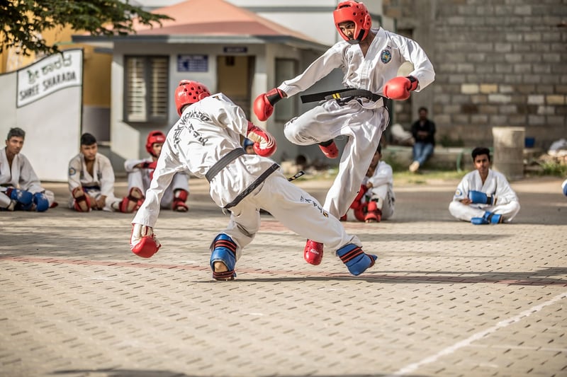 Taekwondo kick